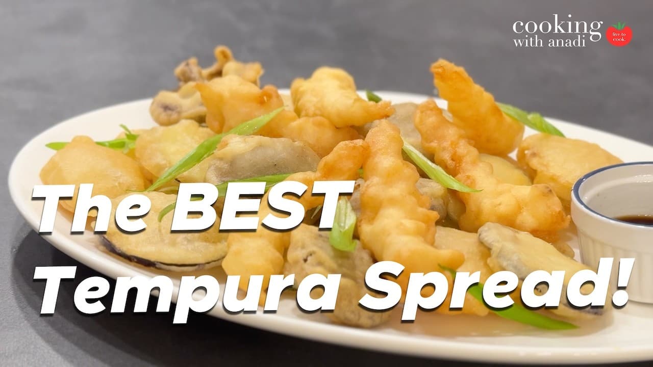 Thumbnail for Restaurant-Style Tempura Shrimp and Vegetables
