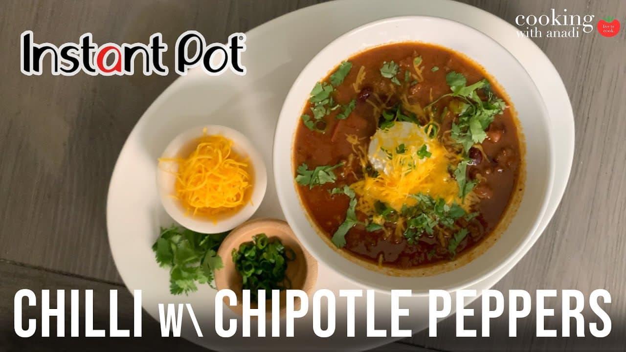 Thumbnail for the Best Instant Pot Beef Chili Recipe: