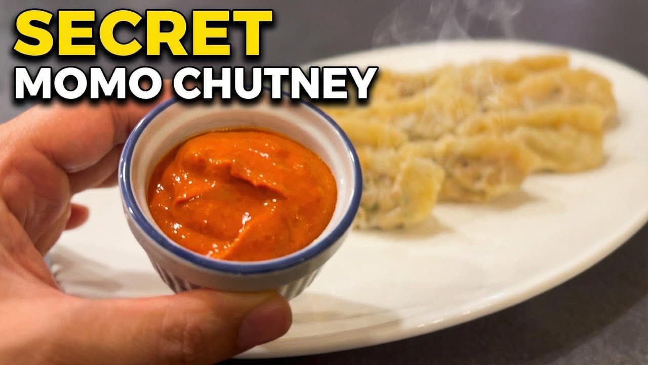 Thumbnail for Easy Spicy Momos chutney