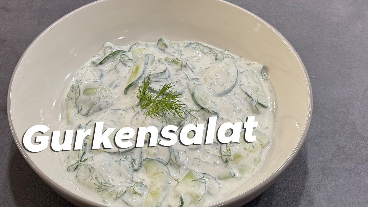 Thumbnail for German Cucumber Salad With Yogurt
