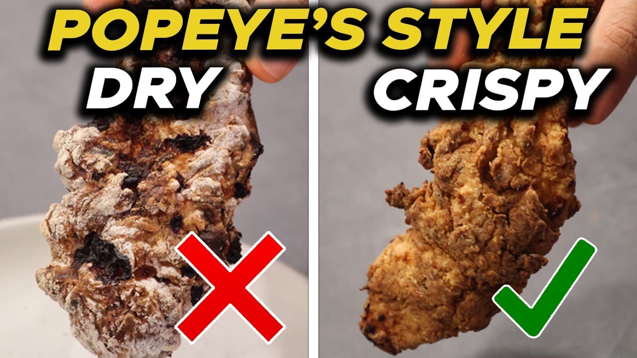 Thumbnail for Popeye’s-Style Air Fryer Chicken Tenders