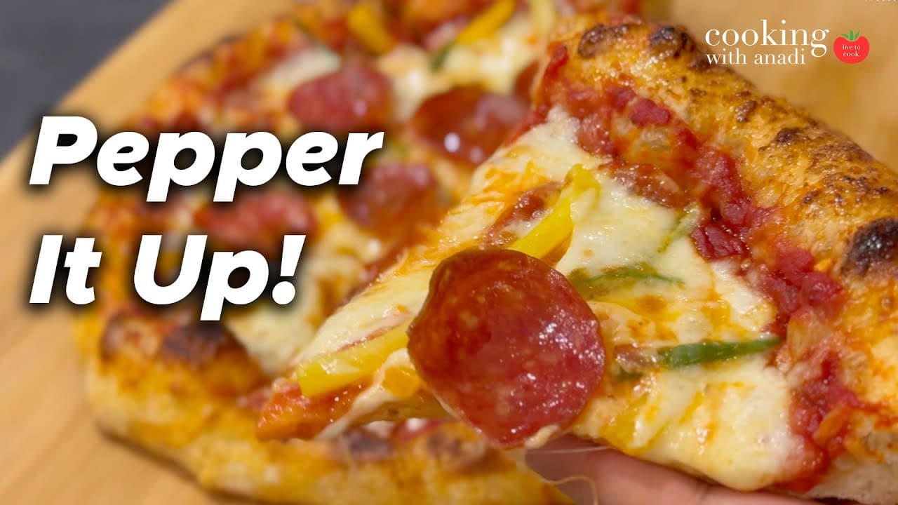 Thumbnail for 5 Pepper Pepperoni Pizza