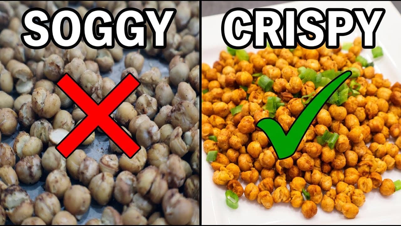Thumbnail for Easy and Crispy Air Fryer Chickpeas