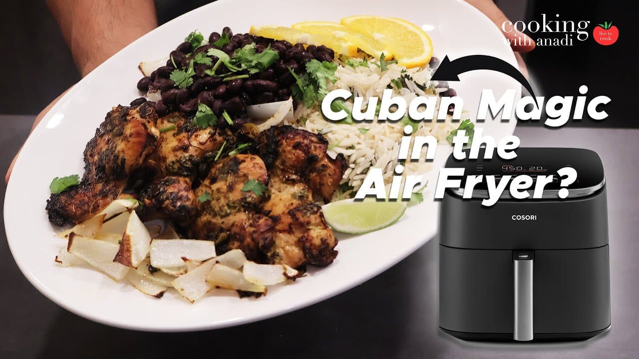 Thumbnail for Easy Air Fryer Cuban Mojo Chicken