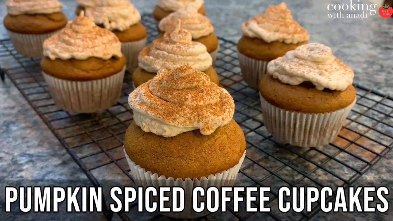 Thumbnail for pumpkin spice latte cupcake
