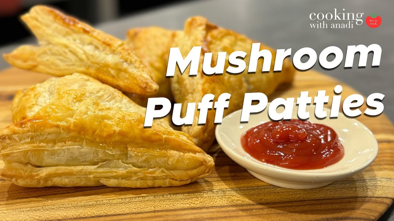 Thumbnail for Indian Mushroom Puff Pastry