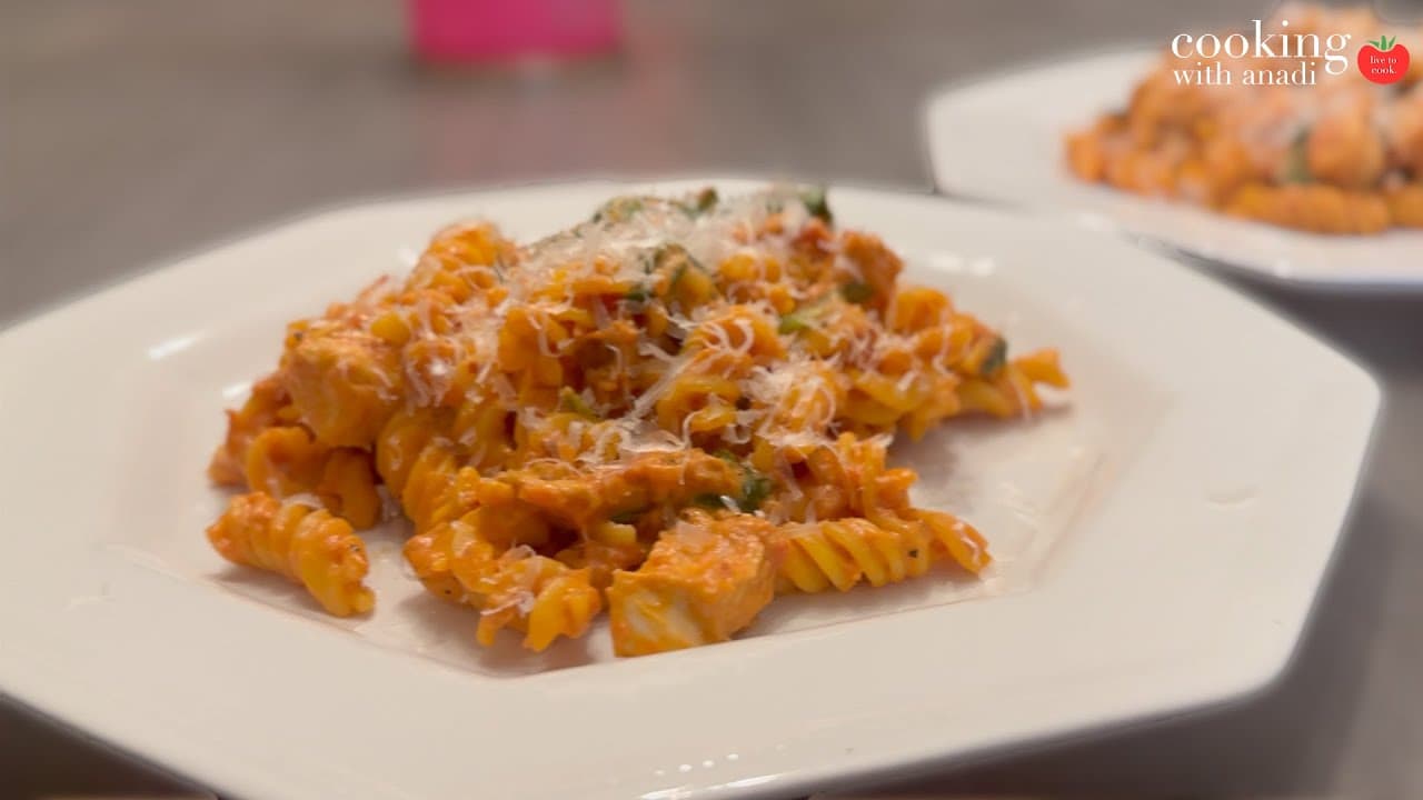 Thumbnail for Cream Cheese Tomato Chicken Pasta