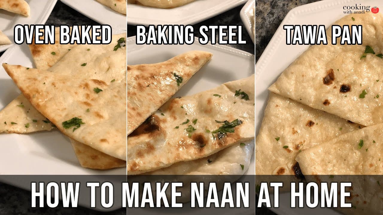 Thumbnail for Restaurant-Style Homemade Tandoori Naan