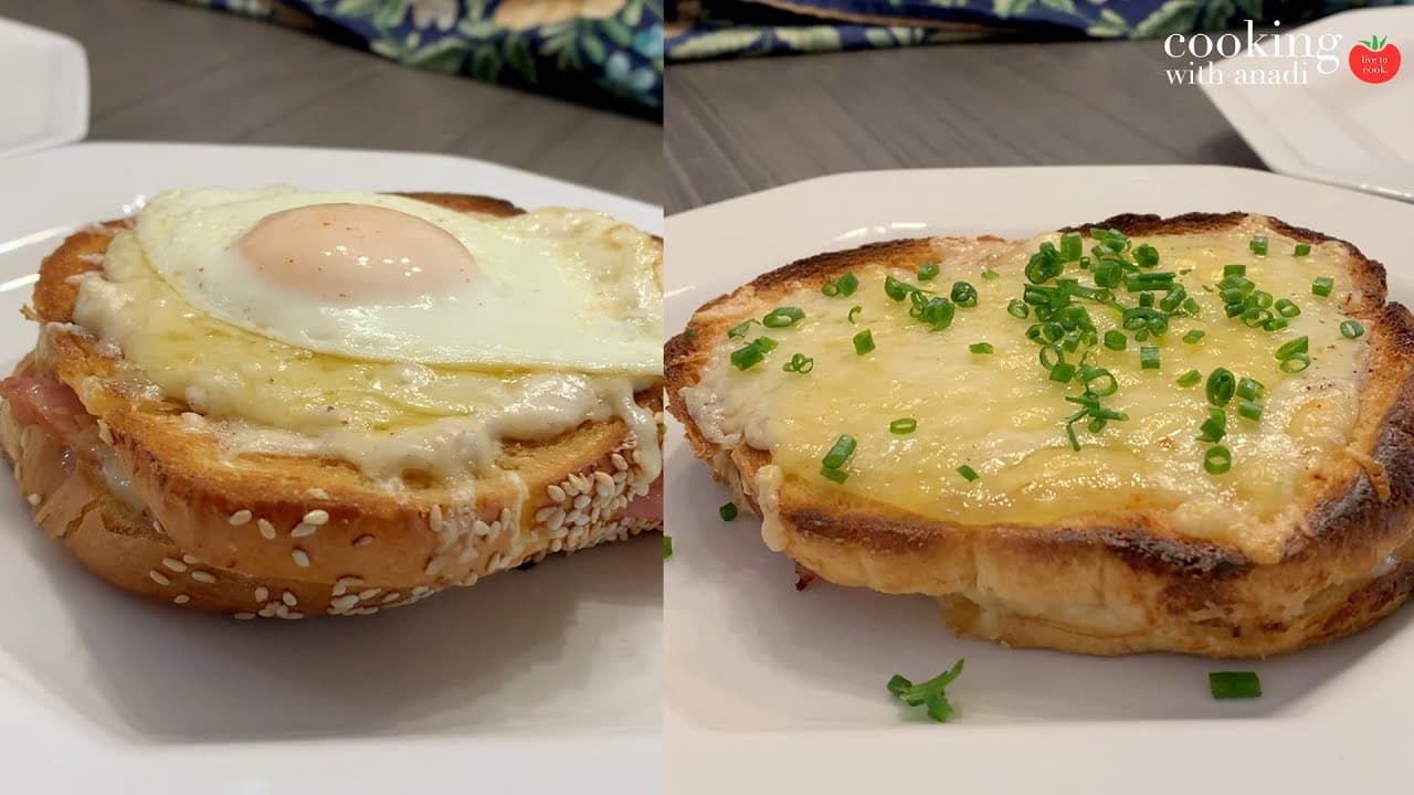 Thumbnail for Authentic Croque Monsieur Recipe and Croque Madame Recipe: