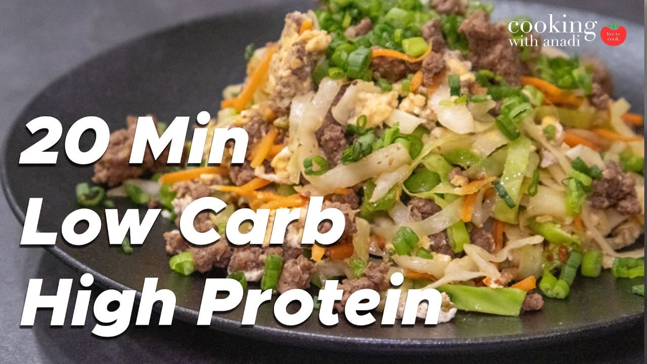Thumbnail for Keto Egg Roll in a Bowl