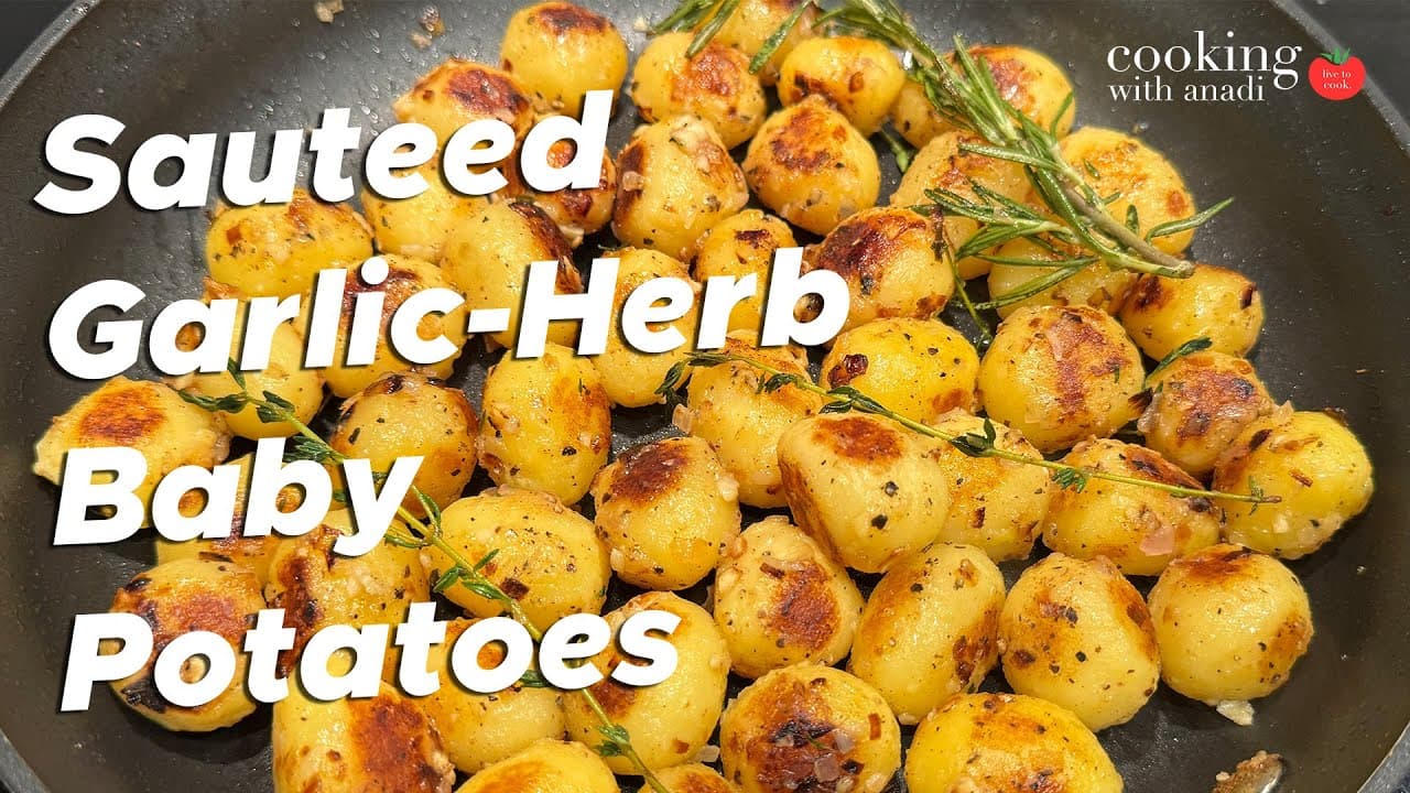 Thumbnail for Butter & Herb Sauteed Baby Potatoes