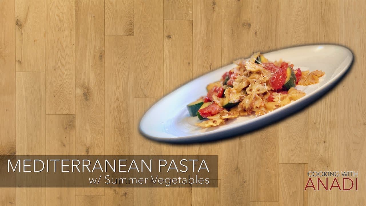 Thumbnail for Mediterranean Pasta with Summer Veggies