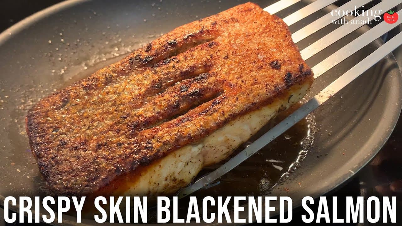 Thumbnail for The Best Pan Seared Blackened Salmon