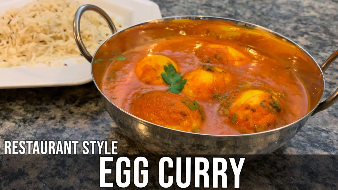 Thumbnail for Restaurant-Style Indian Egg Curry