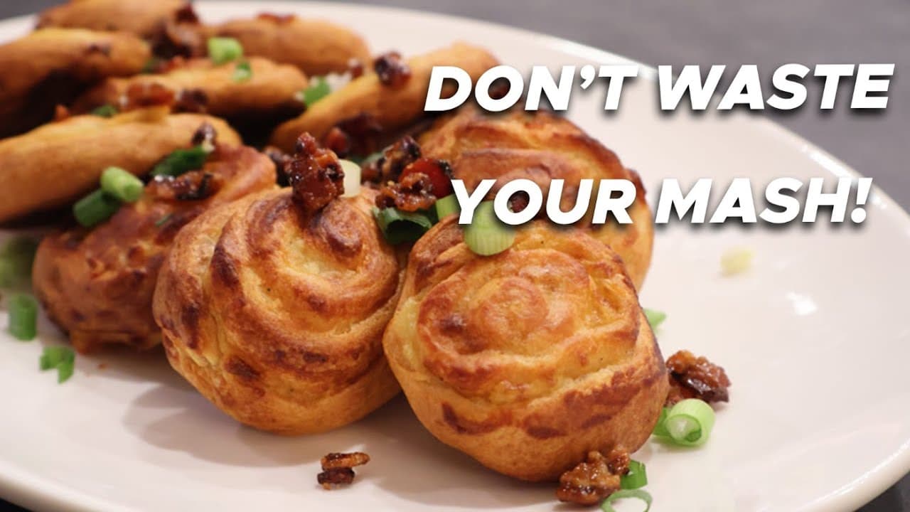 Thumbnail for Air Fryer Crescent Roll Mashed Potato Pinwheels