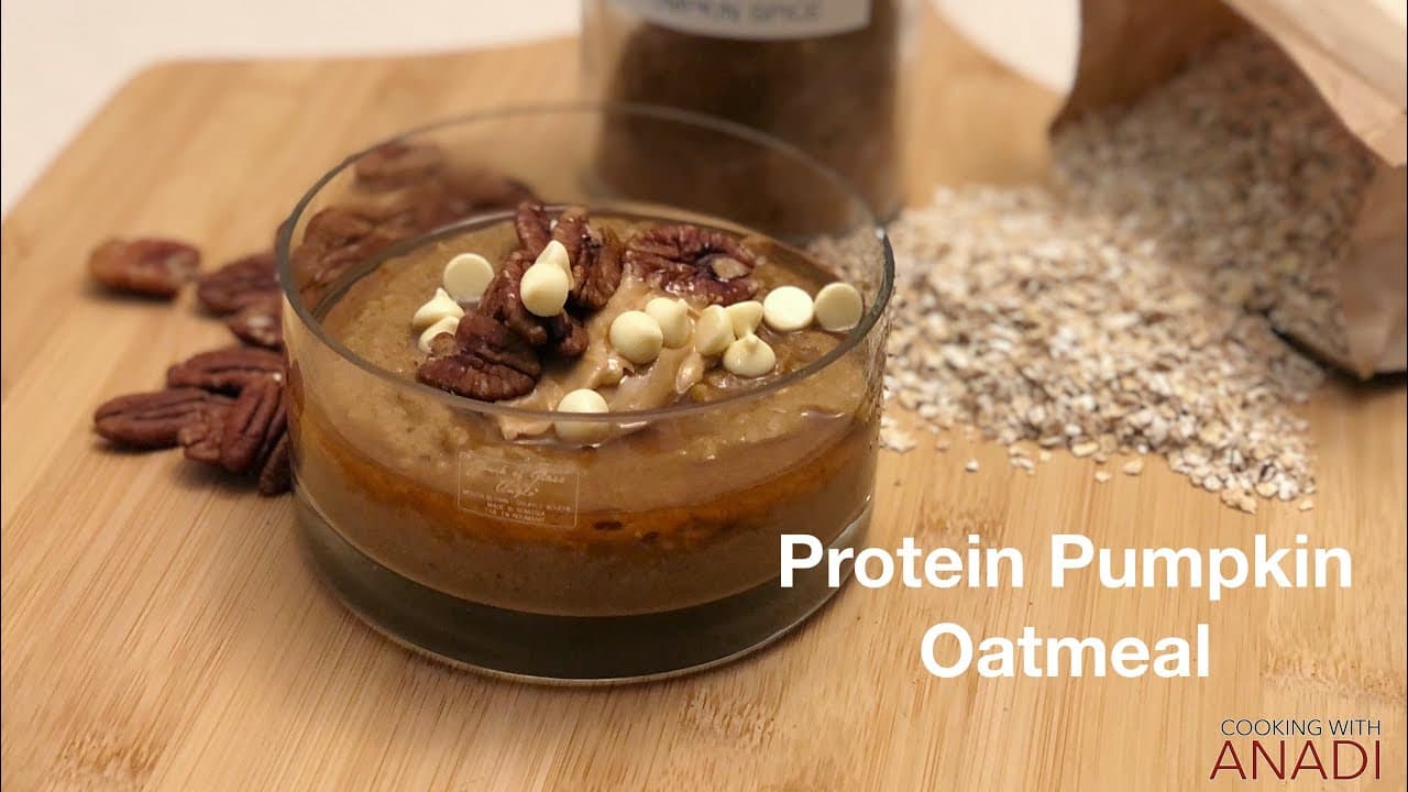 Thumbnail for Easy Protein Pumpkin Oatmeal
