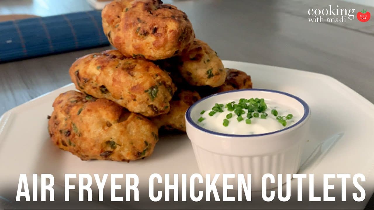 Thumbnail for Air Fryer Chicken Cutlets