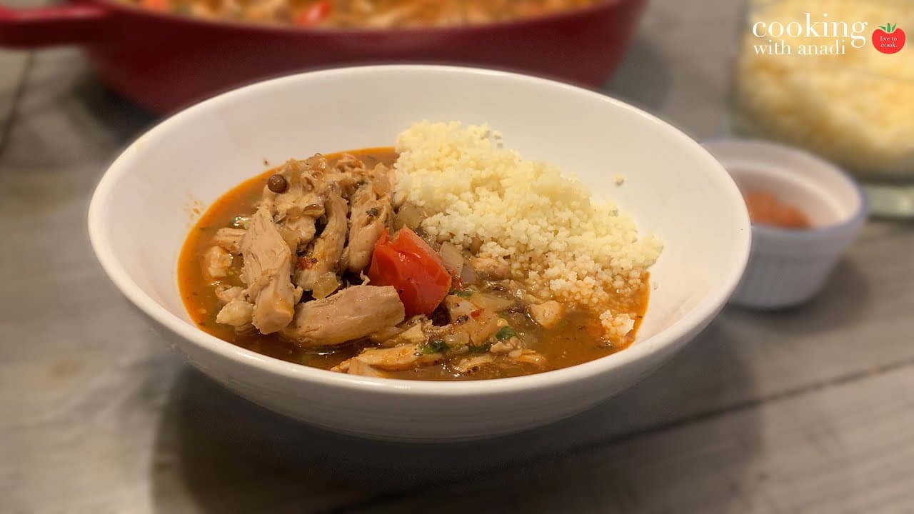 Thumbnail for Moroccan Chicken Chickpea Stew