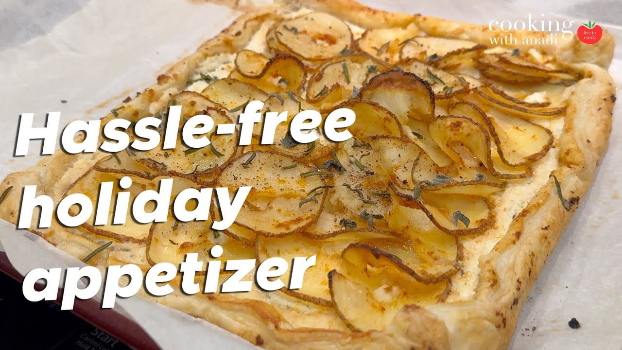 Thumbnail for Puff Pastry Potato Tart with Ricotta