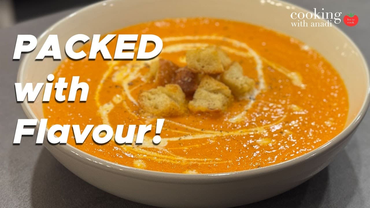 Thumbnail for Super SImple Roasted Tomato Soup