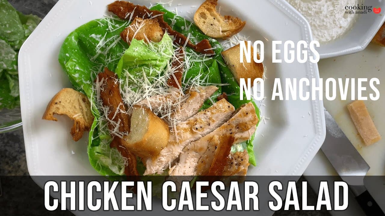 Thumbnail for Grilled Chicken Caesar Salad