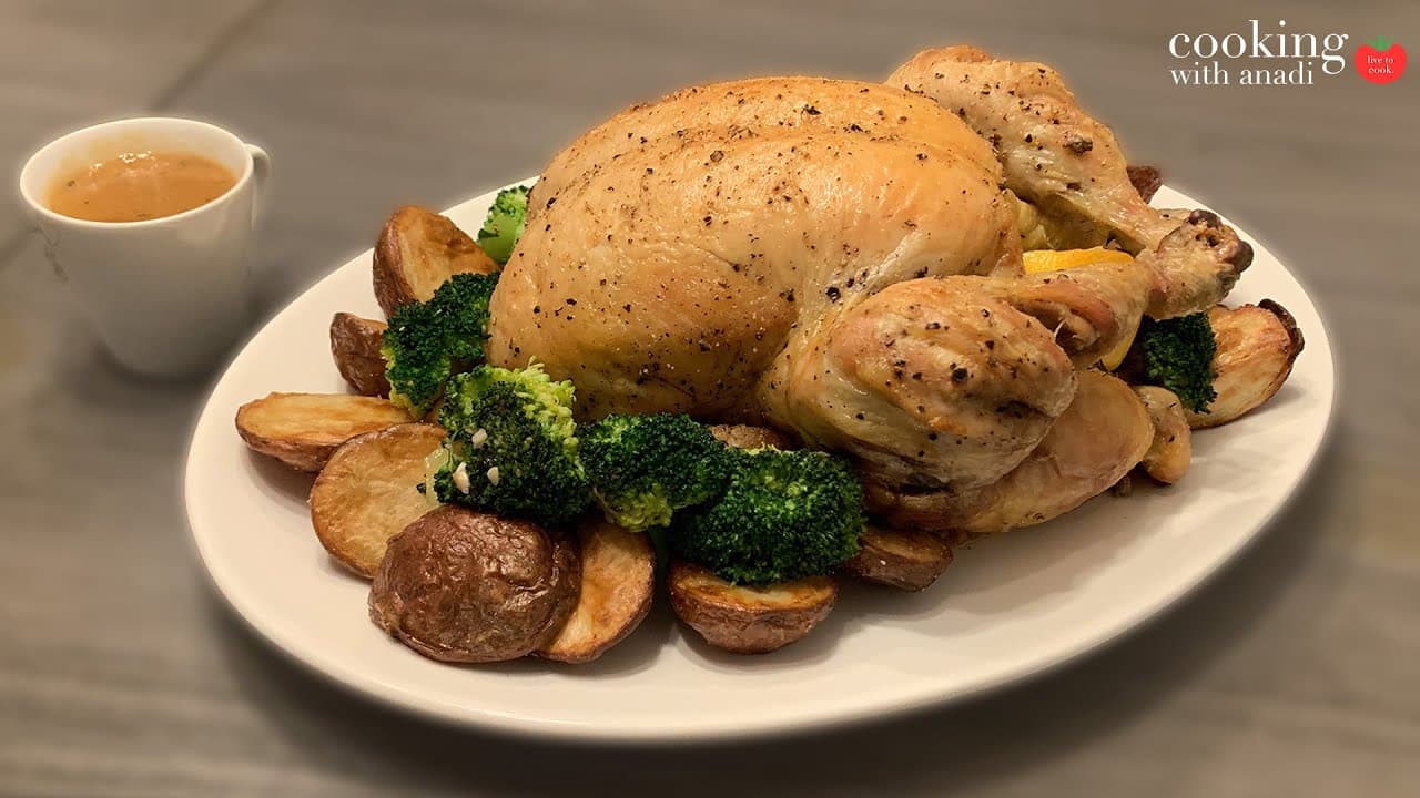 Thumbnail for no Fail Roast CHicken With Lemon and herbs