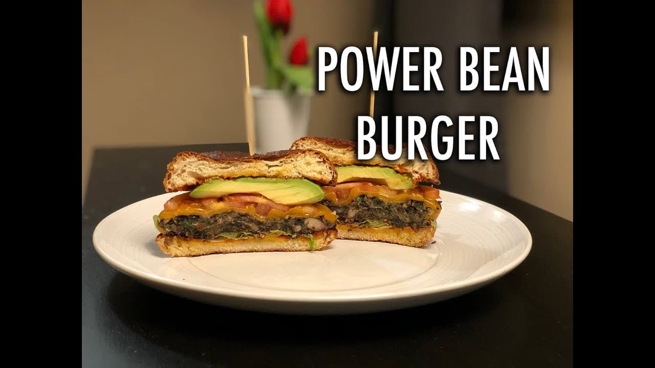 Thumbnail for Power Vegetarian Bean Burger