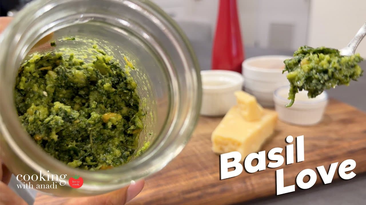 Thumbnail for Classic Basil Pesto Sauce