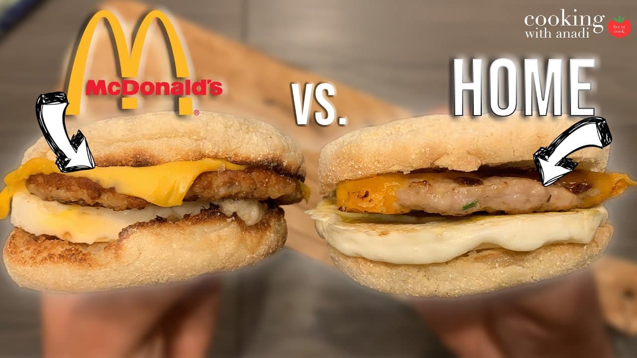 Thumbnail for Breakfast Sandwiches with The Pork & Bacon Sausage Patties