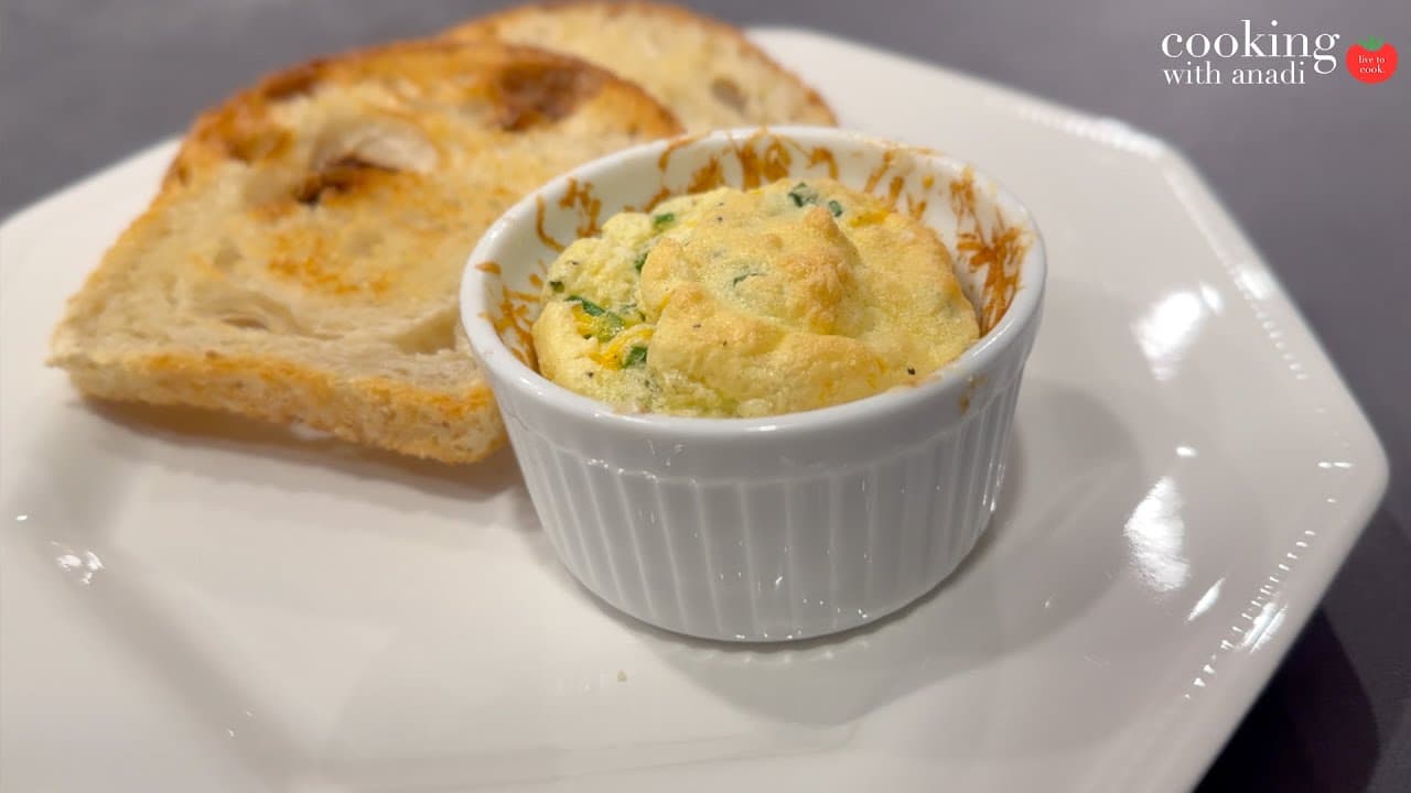 Thumbnail for Easy Cheesy Egg Souffle