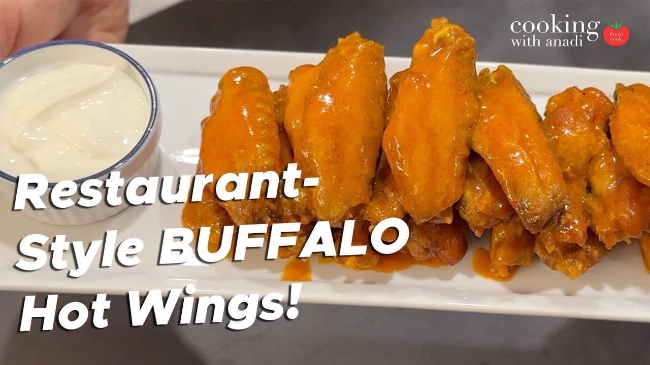 Thumbnail for Crazy Good Restaurant-Style Fried Buffalo Chicken Wings