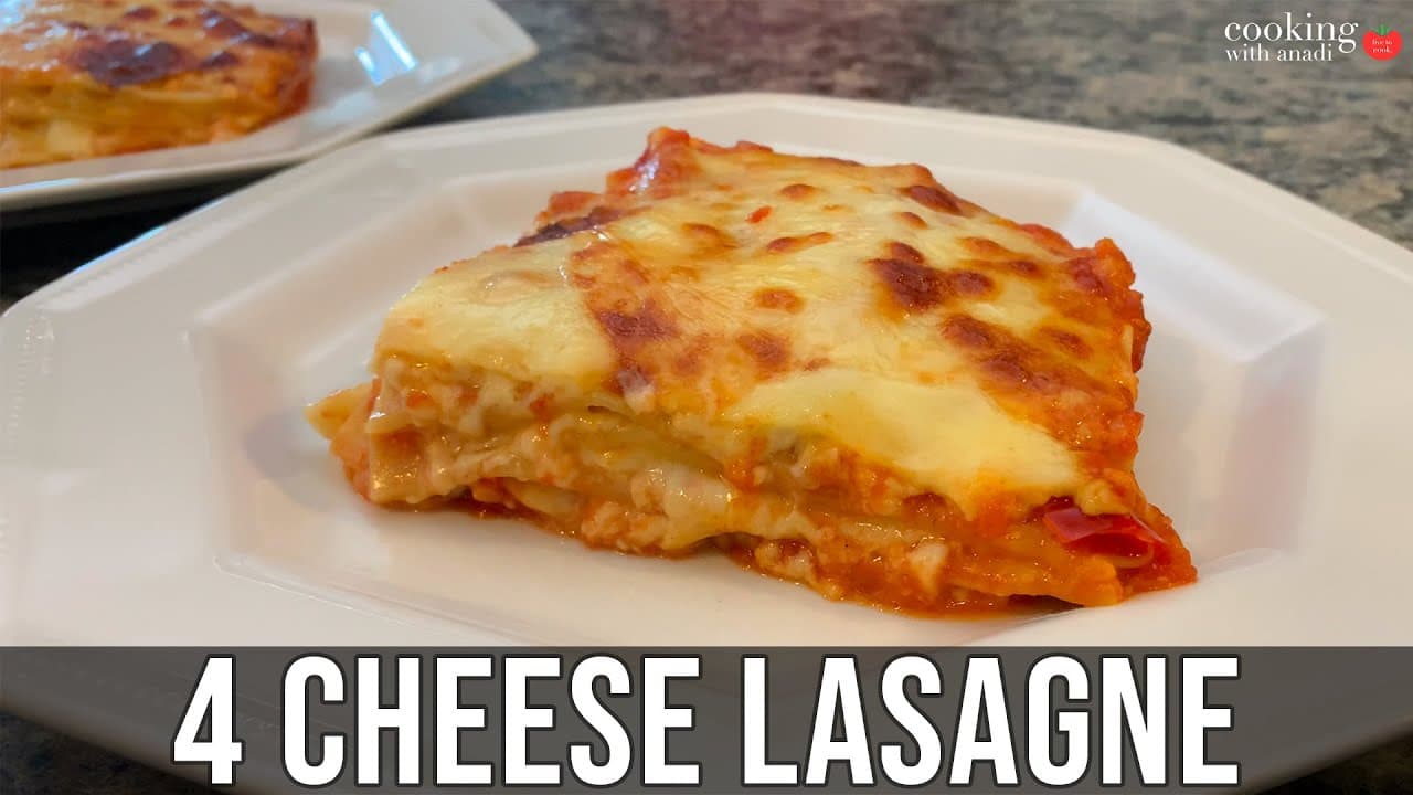Thumbnail for Vegetarian Four Cheese Lasagna