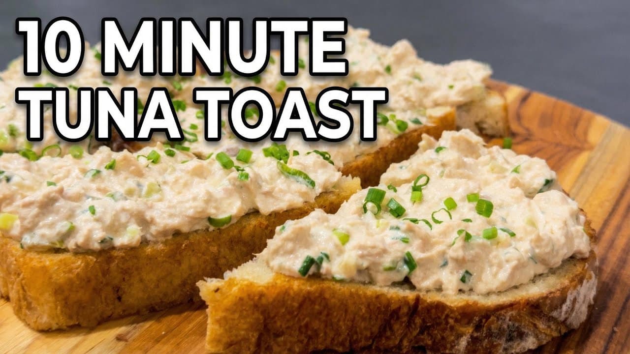 Thumbnail for Open Faced Tuna Sandwich