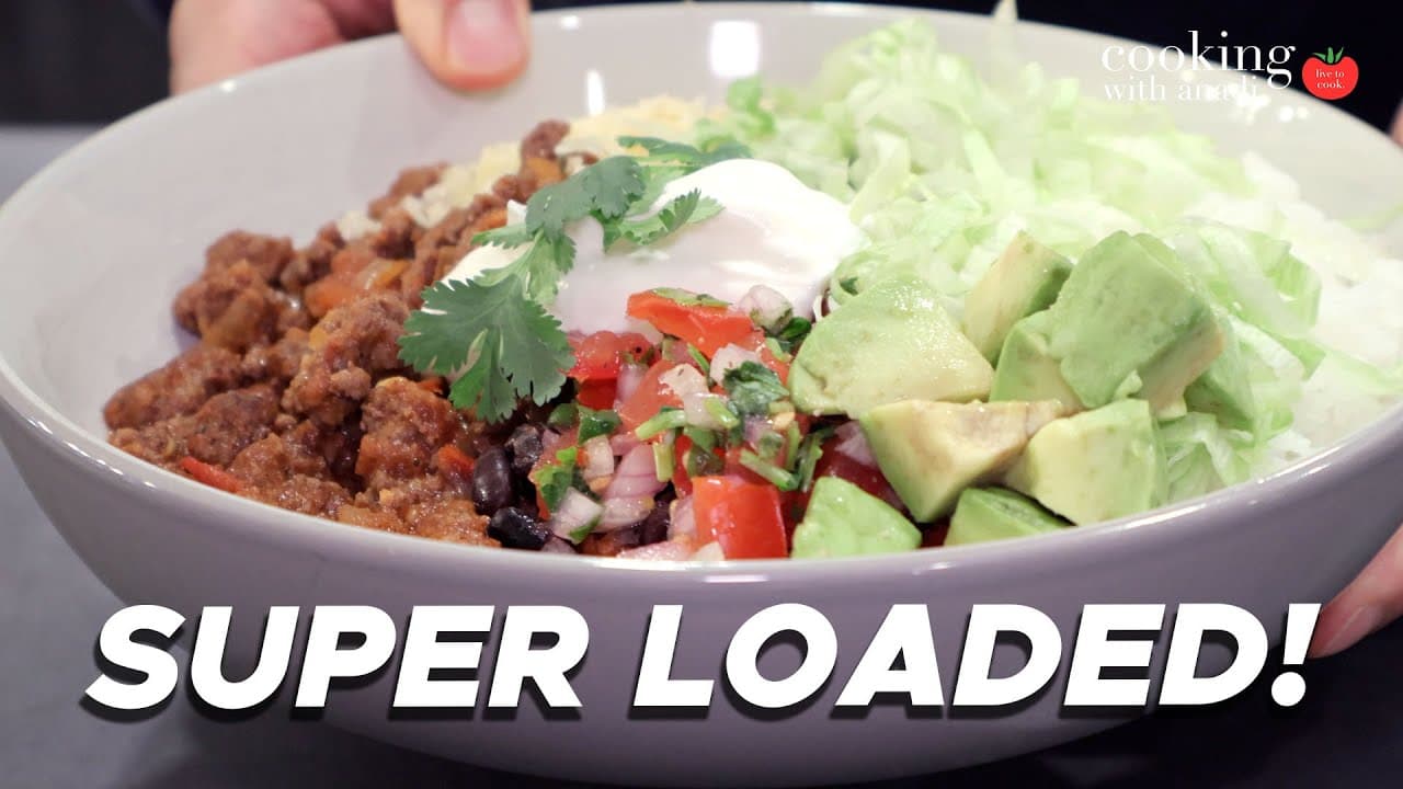 Thumbnail for Easy Beef Burrito Bowl