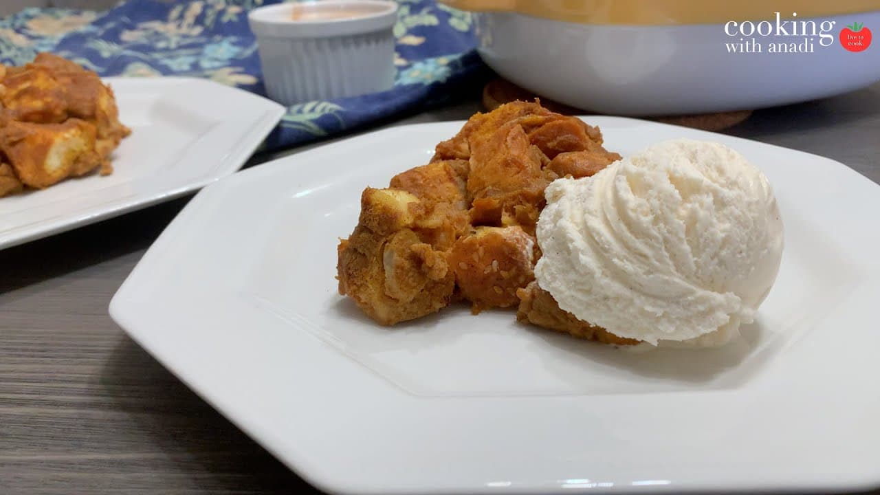 Thumbnail for Banana Pumpkin bread Pudding