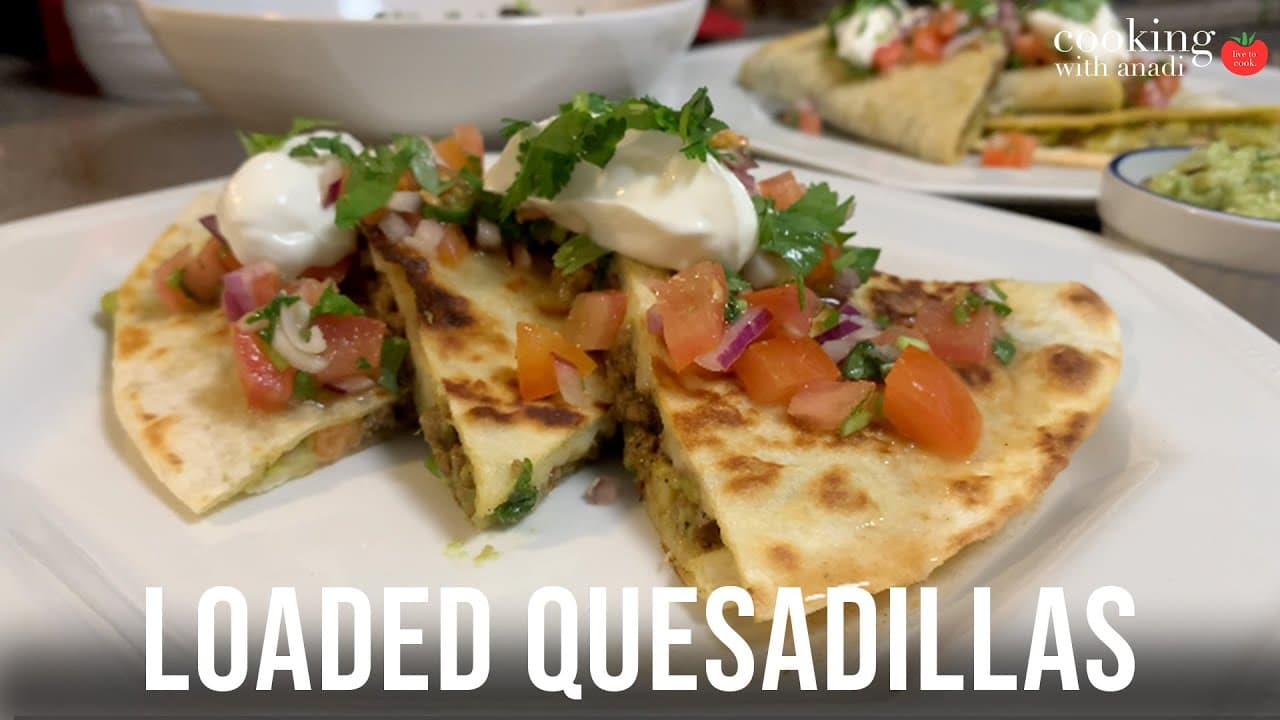 Thumbnail for Crispy Cheesy Quesadillas with Ground Beef