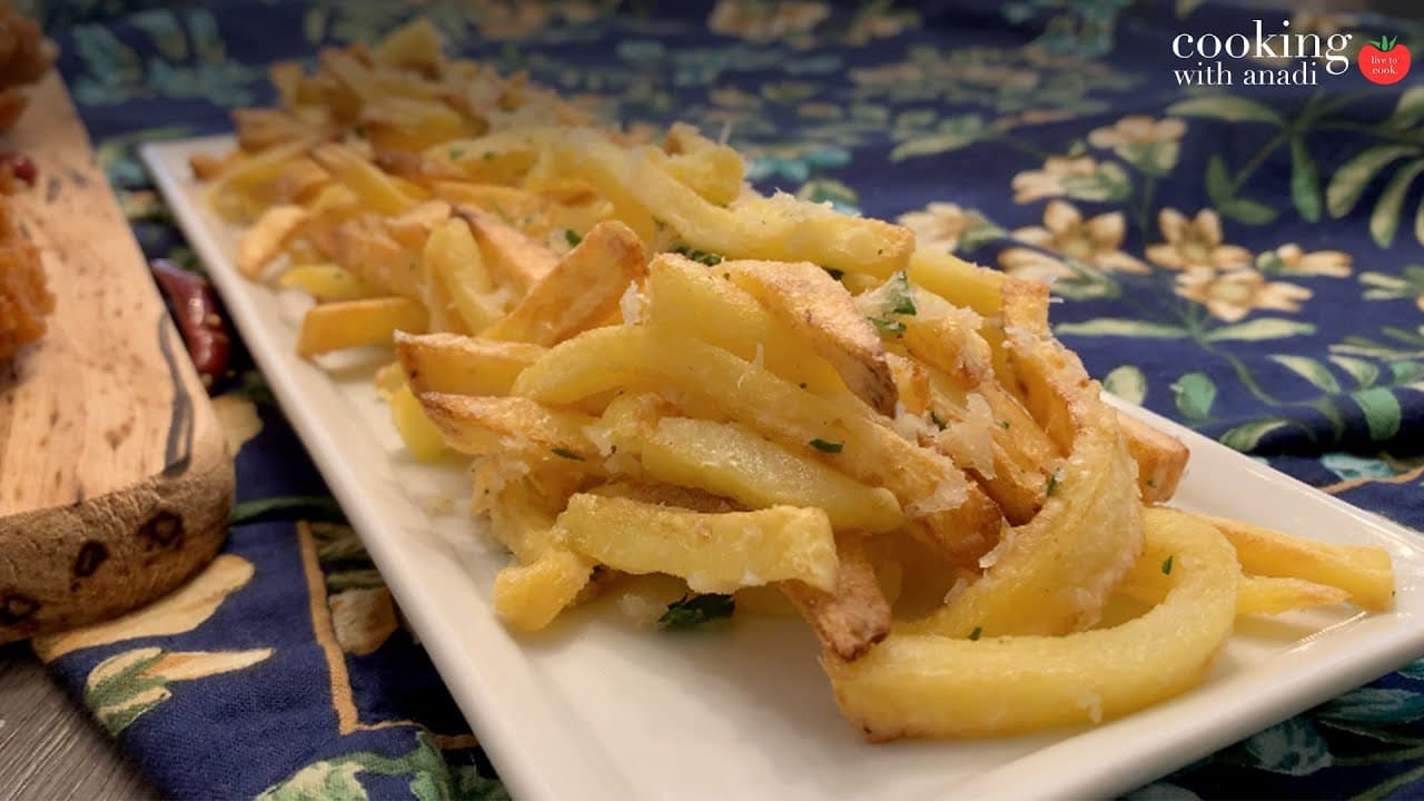Thumbnail for Air Fryer Garlic Parmesan Fries