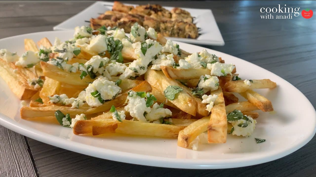 Thumbnail for Air Fryer Greek Feta Fries