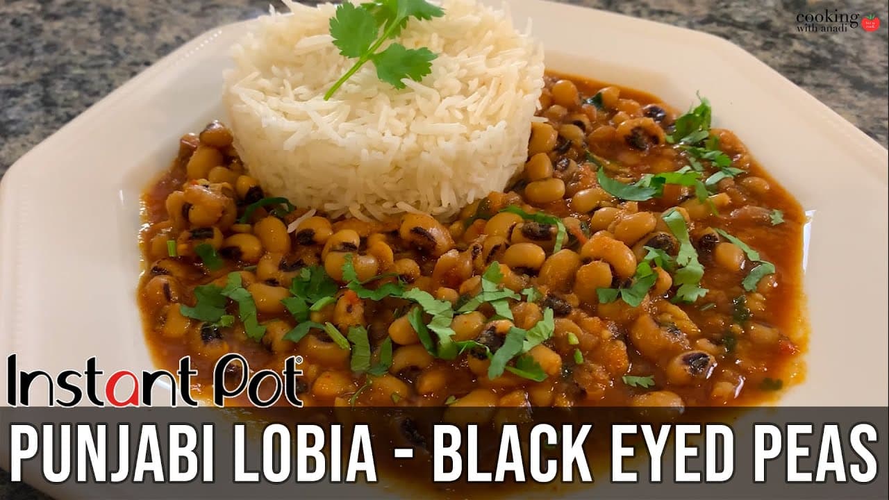 Thumbnail for Instant Pot Black Eyed Pea Curry