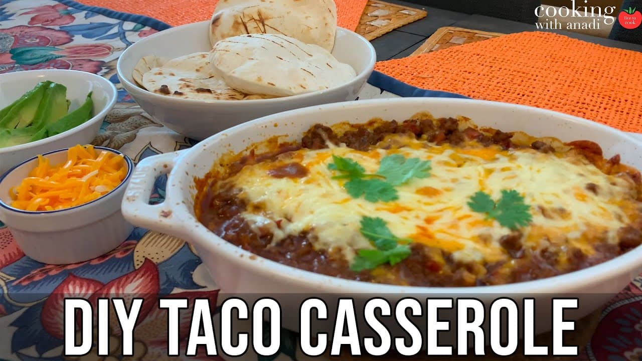 Thumbnail for DIY Cheesy Taco Casserole