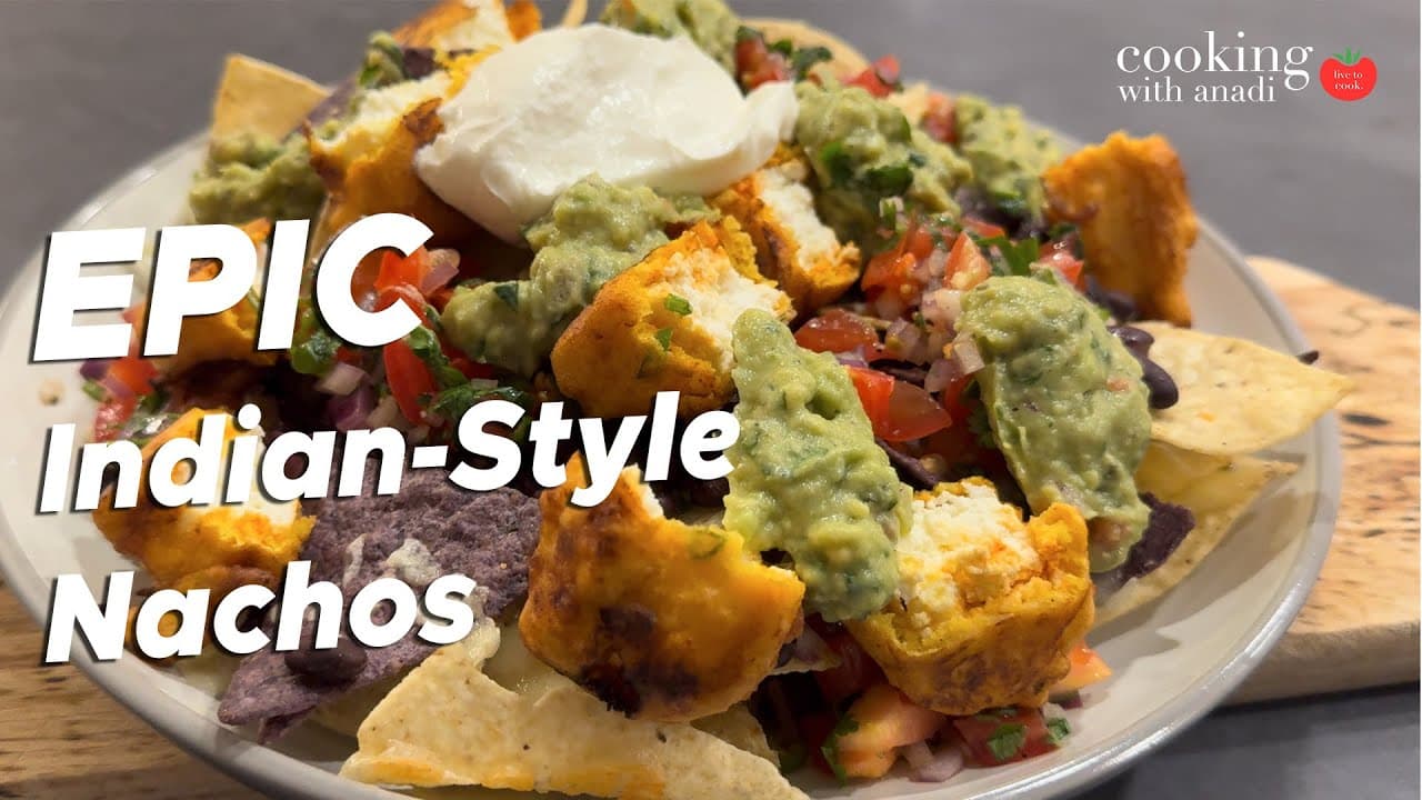 Thumbnail for Paneer Pakora Nachos