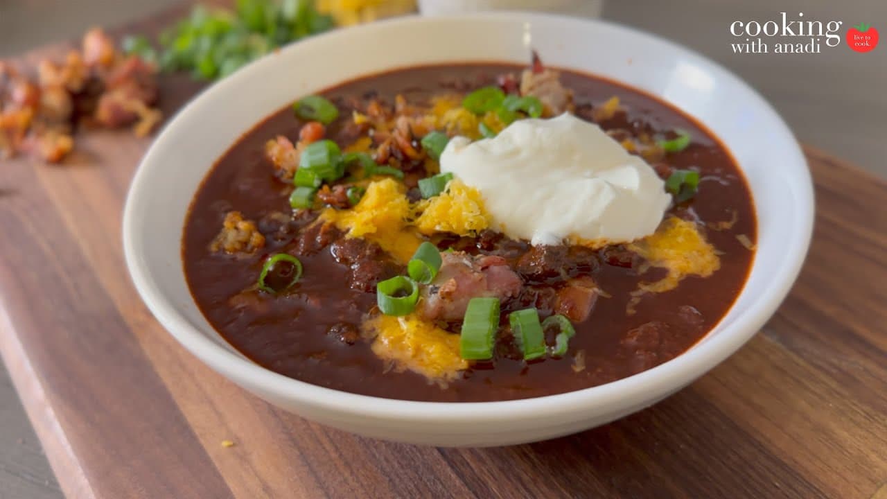 Thumbnail for Instant Pot Texas Chili With Chicken