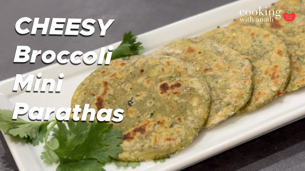 Thumbnail for Mini Broccoli Cheese Paratha
