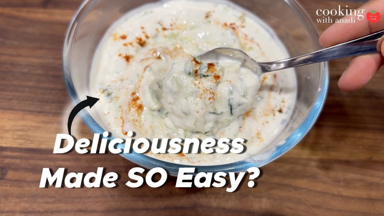 Thumbnail for Traditional Indian Cucumber Raita