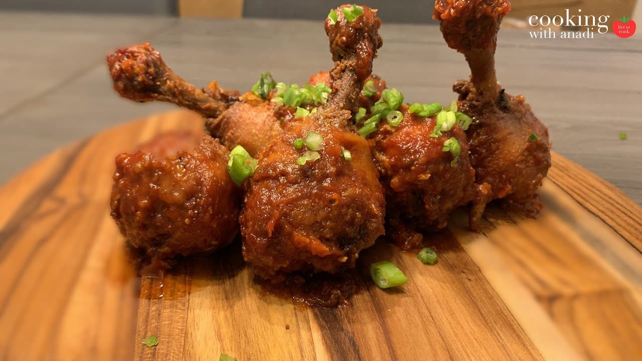 Thumbnail for Indo-Chinese Chicken Lollipop