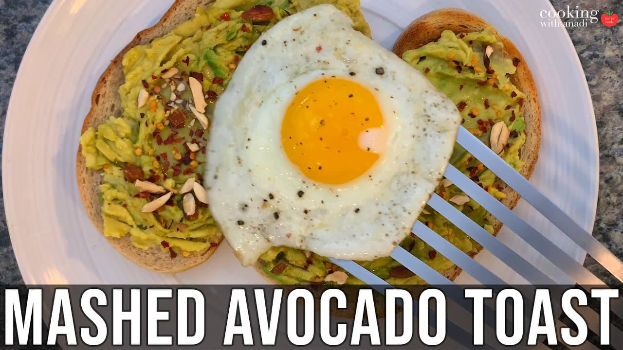 Thumbnail for Mashed Fried Egg Avocado Toast Here!