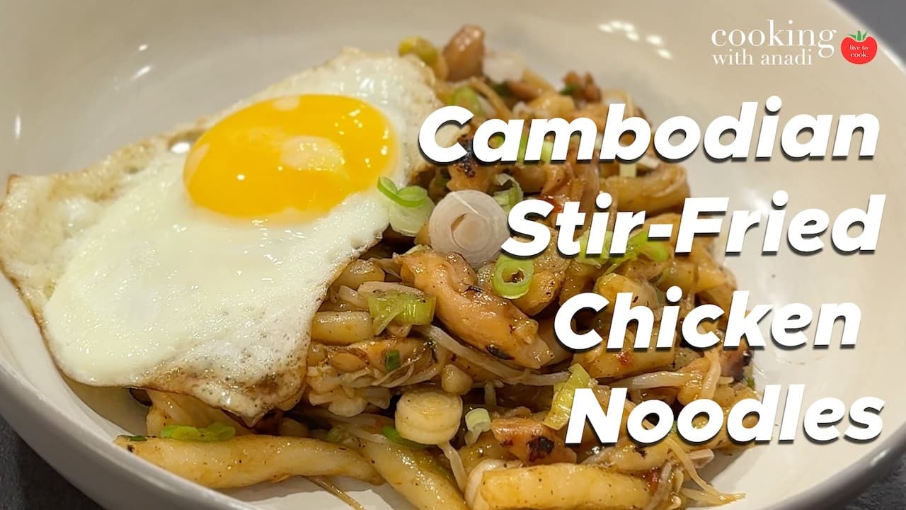 Thumbnail for Lort Cha Noodles (Cambodian Stir Fry)