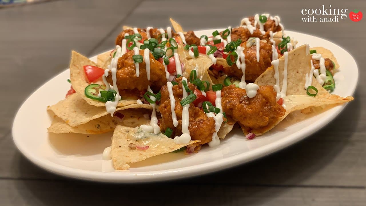 Thumbnail for Buffalo Chicken Nachos