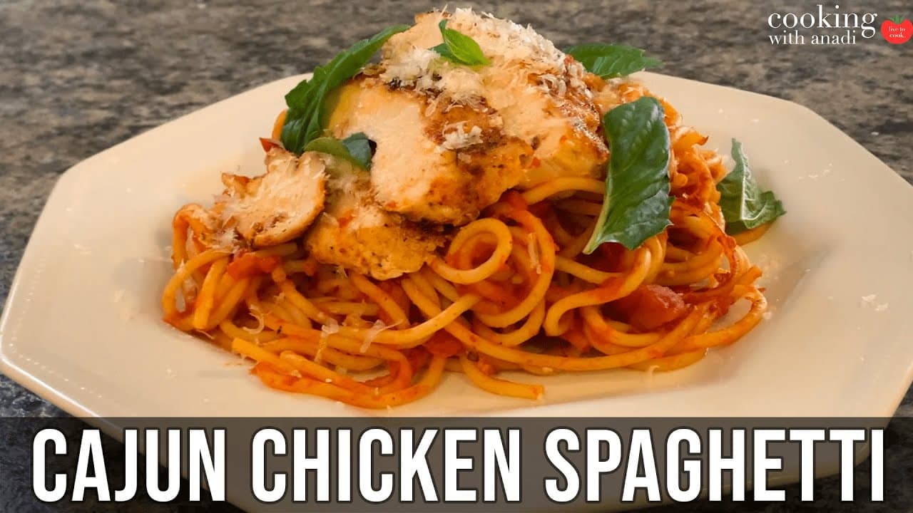 Thumbnail for Hot & Spicy Cajun Chicken Spaghetti