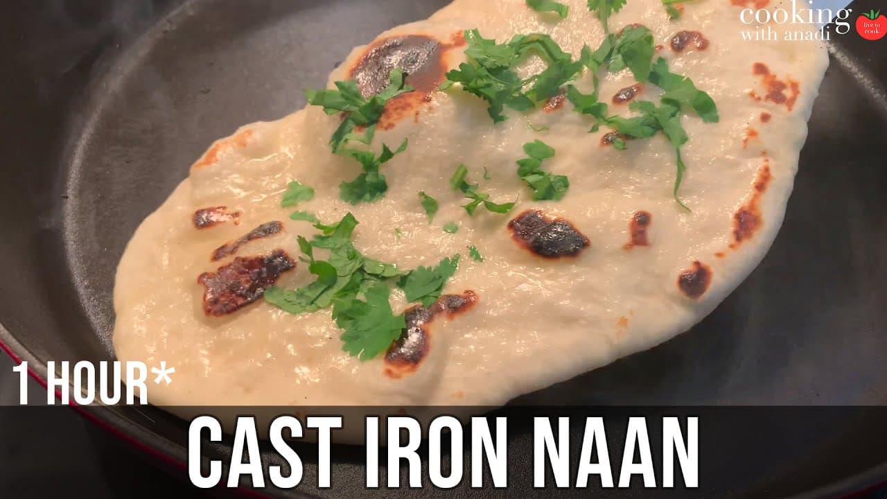 Thumbnail for Quick Cast Iron Naan Bread
